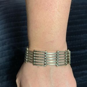 Tiffany and Co. Gate Link Bracelet.